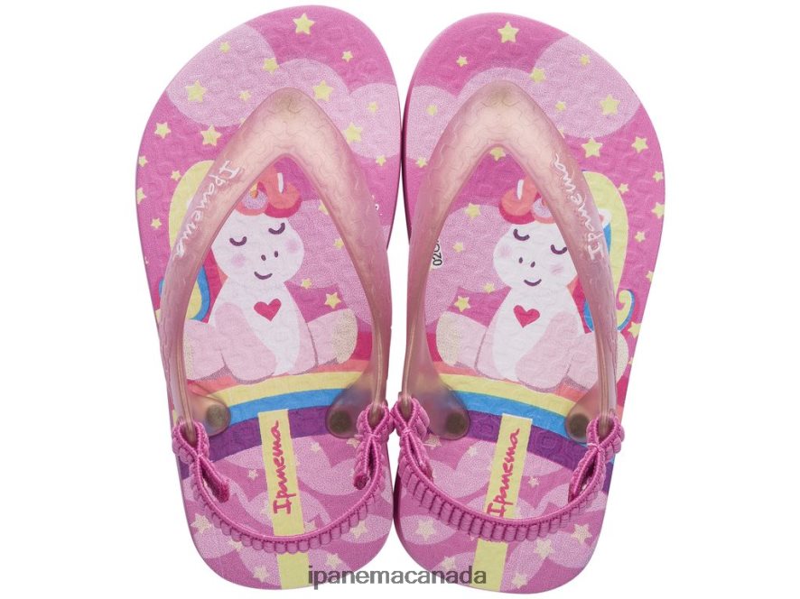 Babies B Beach 2 Ipanema Pink Unicorn Footwear JX0T4N368
