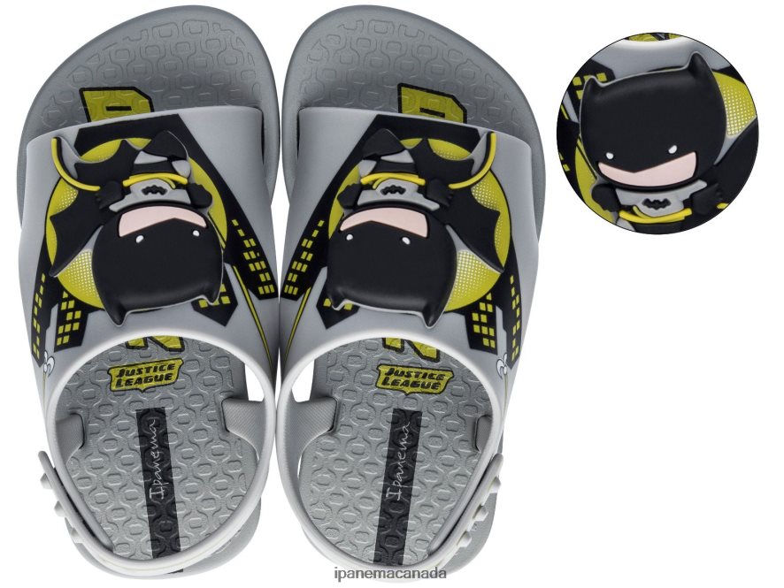 Babies B Justice League Slide Ipanema Batman Footwear JX0T4N424