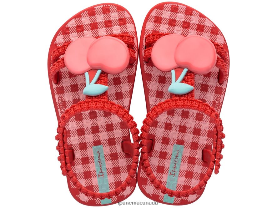 Babies B My First Cherry Ipanema Red Footwear JX0T4N372
