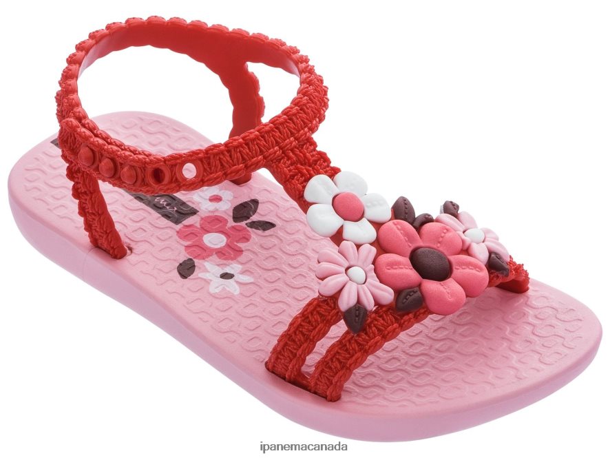 Babies B My First Ipanema Flowers Pink Footwear JX0T4N387
