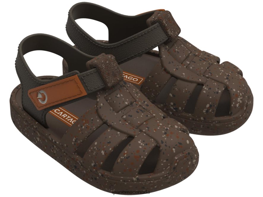 Babies B Oslo Sandal Ipanema Brown Spec Footwear JX0T4N330