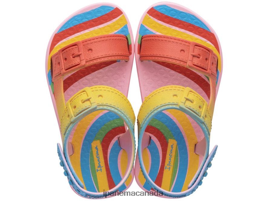 Babies B Playtime Buckle Ipanema Pink Red Footwear JX0T4N370