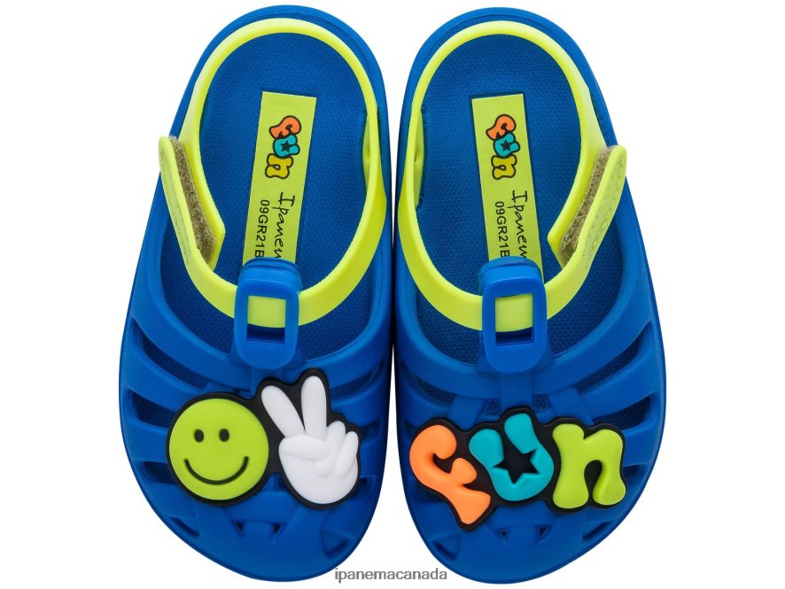 Babies B Summer Peace Ipanema Blue Footwear JX0T4N362