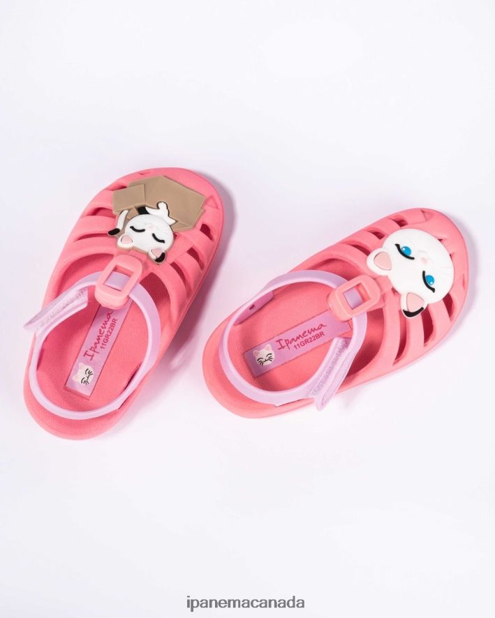Babies B Summer Pets Ipanema Coral Cat Footwear JX0T4N322
