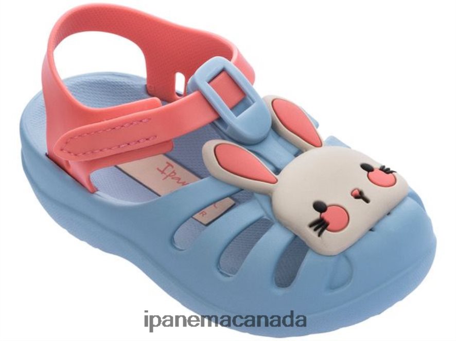 Babies B Summer Wood Ipanema Peach Bunny Footwear JX0T4N385