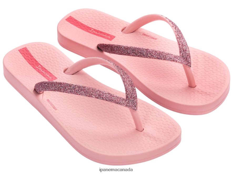 Kids K Anatomic Ipanema Glitter Pink Footwear JX0T4N319