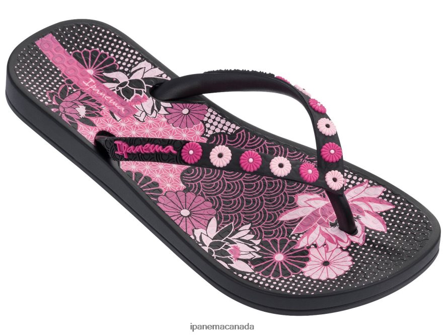 Kids K Anatomica Lovely Ipanema Lovely Black Footwear JX0T4N426