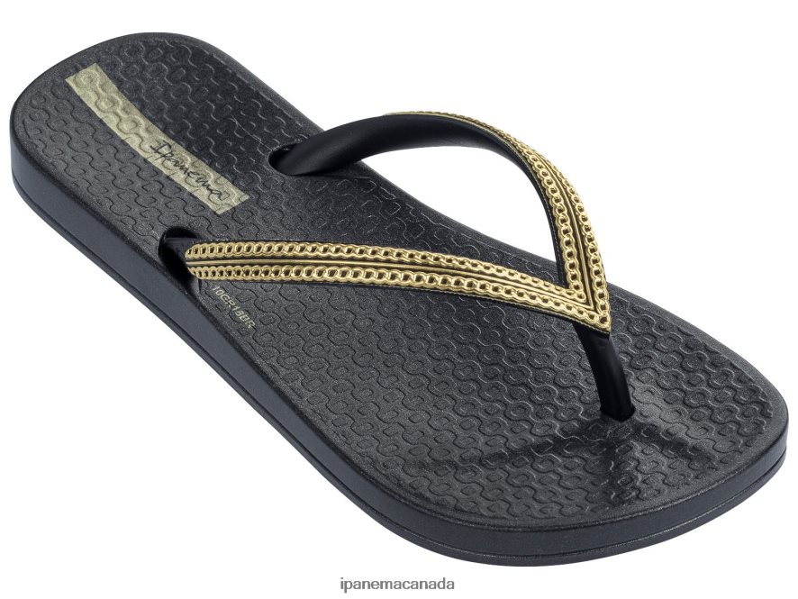 Kids K Anatomica Metallica 21 Ipanema Black Footwear JX0T4N419