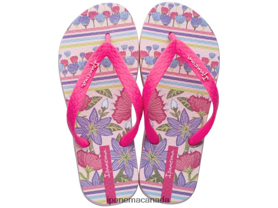 Kids K Classic 23 Ipanema Bright Pink Flower Footwear JX0T4N392