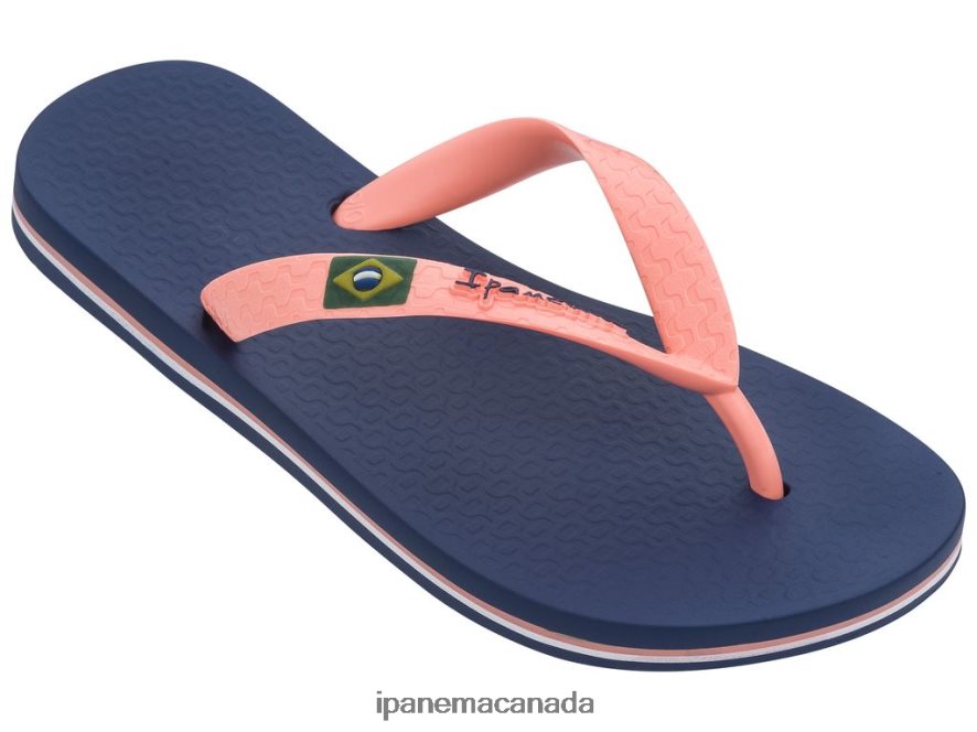 Kids K Classic Brazil 21 Ipanema Coral Navy Footwear JX0T4N347