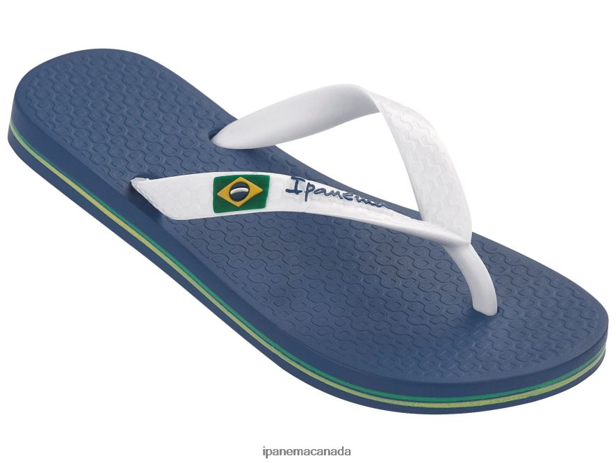 Kids K Classic Brazil 21 Ipanema White Navy Footwear JX0T4N351