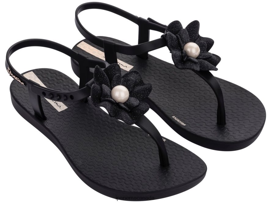 Kids K Flora Sandal Ipanema Black Footwear JX0T4N309