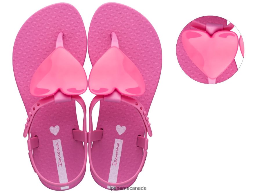 Kids K Heart Sandal Ipanema Hot Pink Footwear JX0T4N379