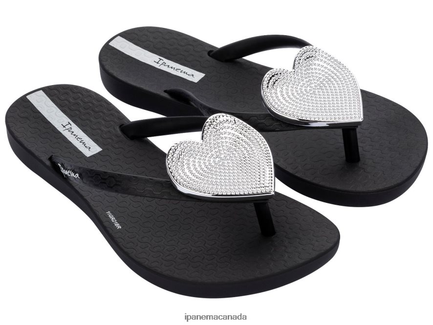 Kids K Maxi Heart Ipanema Black Dot Footwear JX0T4N338