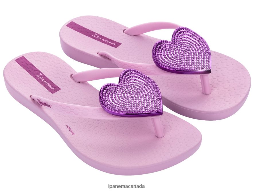 Kids K Maxi Heart Ipanema Lilac Dot Footwear JX0T4N339