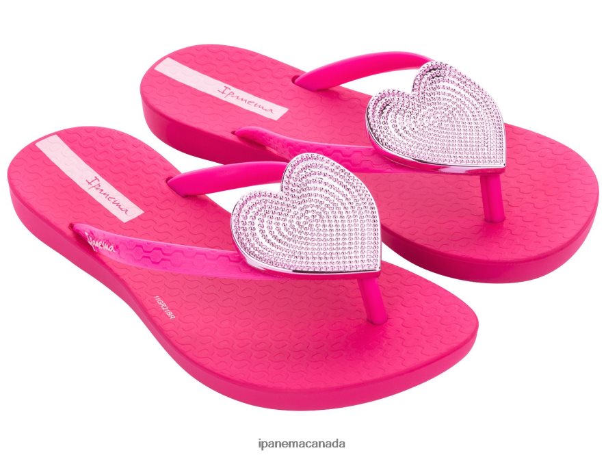 Kids K Maxi Heart Ipanema Pink Dot Footwear JX0T4N340