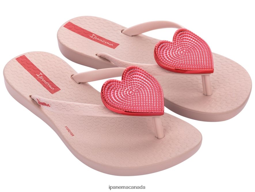 Kids K Maxi Heart Ipanema Red Blush Dot Footwear JX0T4N341