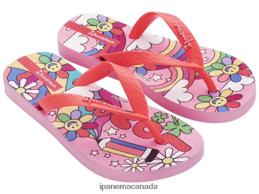 Kids K Temas Dream Ipanema Coral Love Footwear JX0T4N353