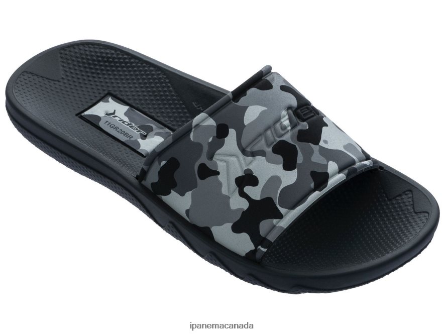 Kids K Camo Slide Ipanema Black Footwear JX0T4N382