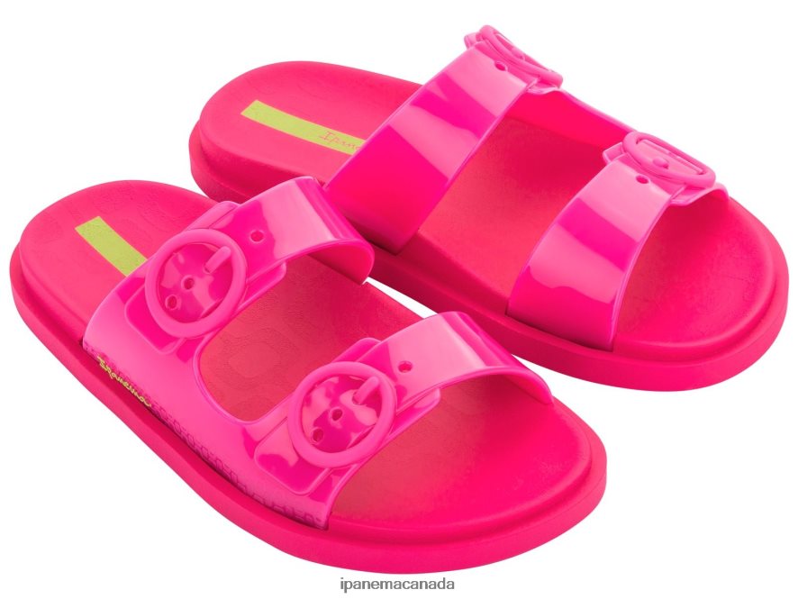 Kids K Follow Slide Ipanema Bright Pink Footwear JX0T4N313