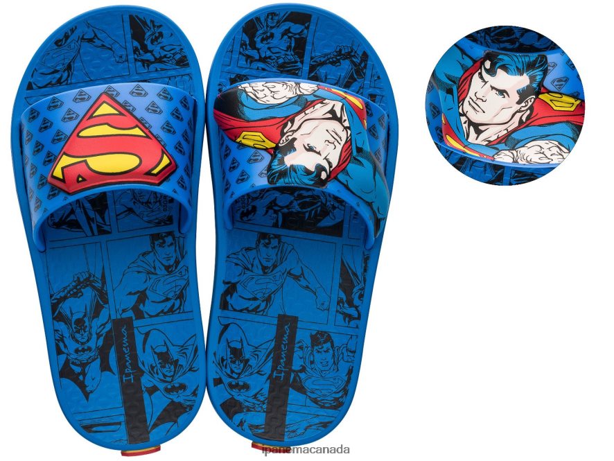 Kids K Justice League 3D Slide Ipanema Superman Footwear JX0T4N418