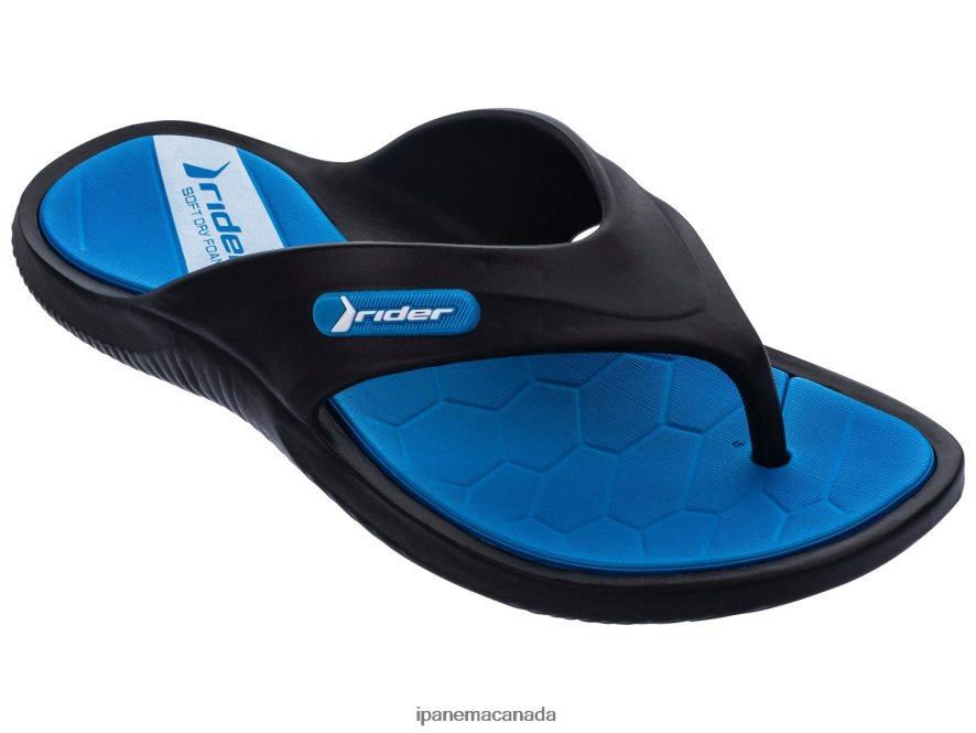 Men Cape Ipanema Black Blue Footwear JX0T4N509