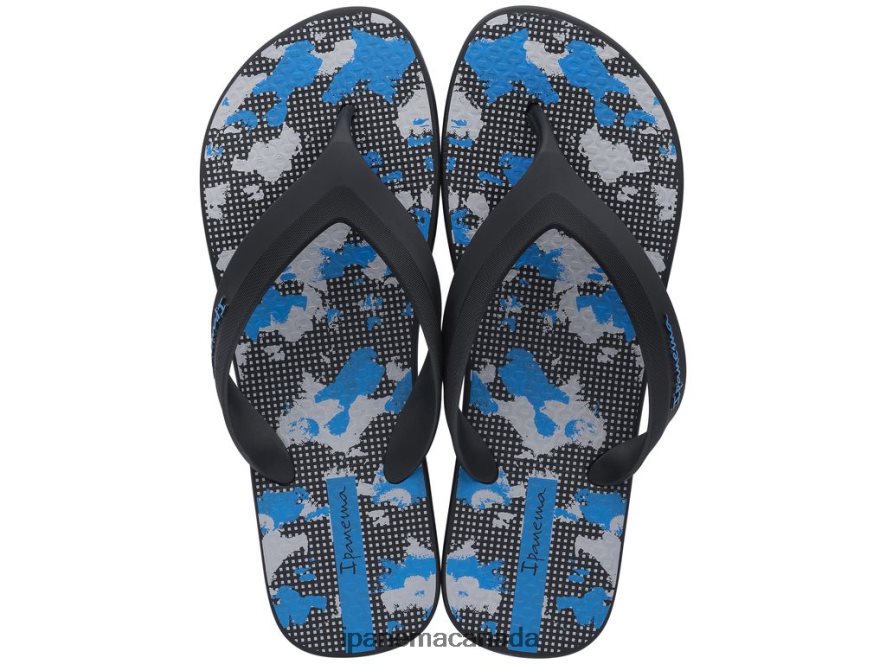 Men Deck Plus Ipanema Black Camo Footwear JX0T4N504