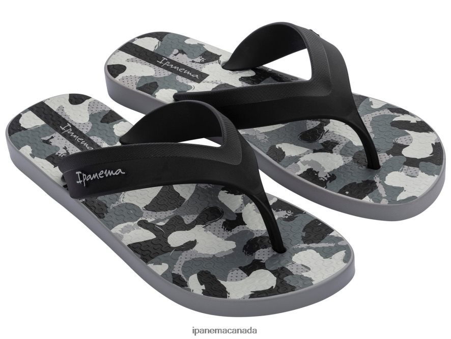 Men Deck Plus Ipanema Camo Black Footwear JX0T4N442