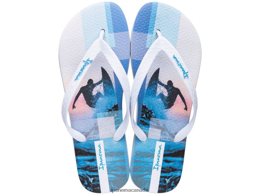 Men Summer Print Ipanema White Footwear JX0T4N500
