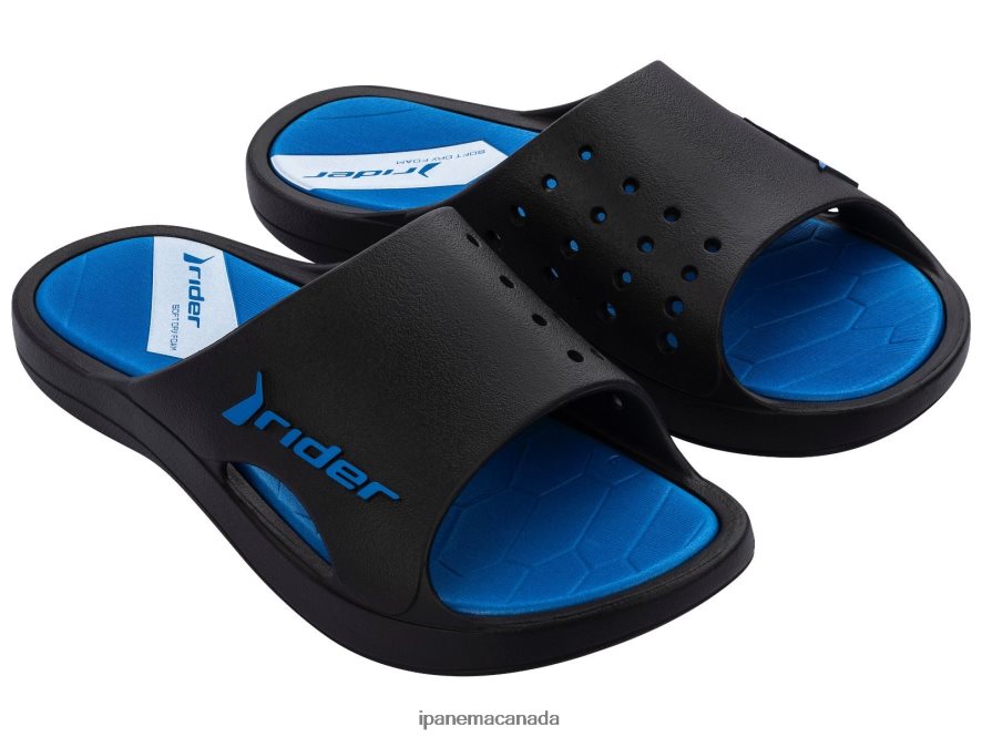 Men Bay Ipanema Black Blue Footwear JX0T4N513