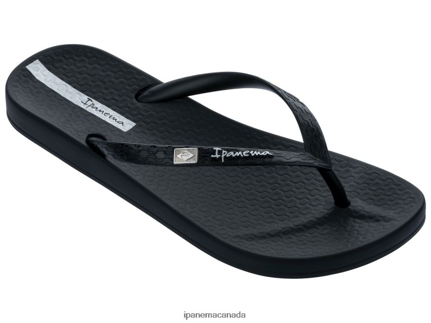 Women Anatomic Brazil Ipanema Black Footwear JX0T4N41