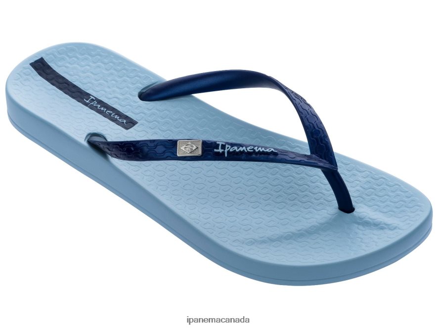 Women Anatomic Brazil Ipanema Navy Blue Footwear JX0T4N42