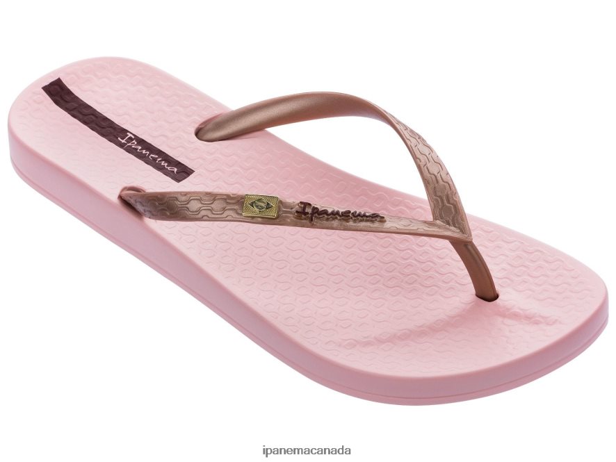 Women Anatomic Brazil Ipanema Rose Pink Footwear JX0T4N44