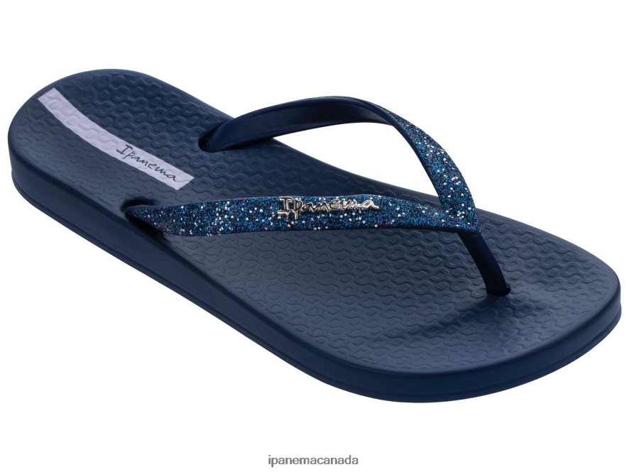 Women Anatomic Lolita Glitter Ipanema Navy Footwear JX0T4N76