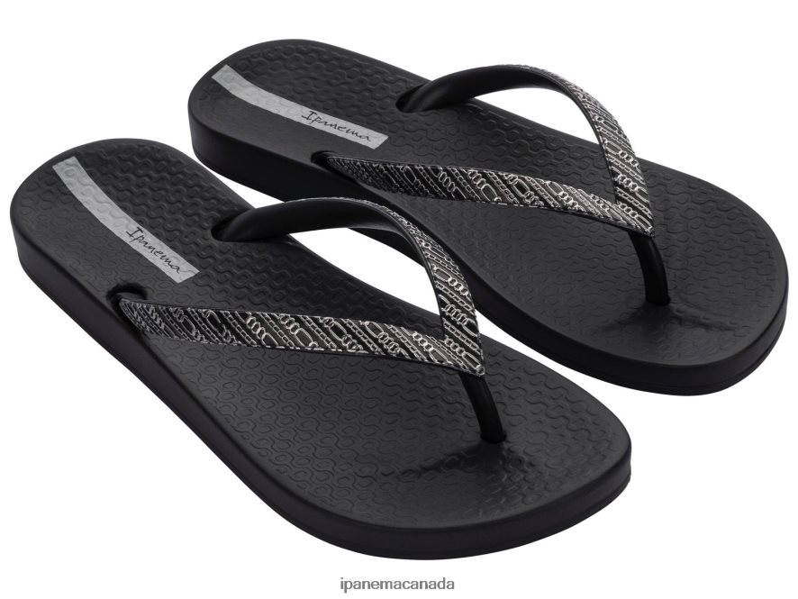 Women Anatomic Mesh Links Ipanema Black Footwear JX0T4N69