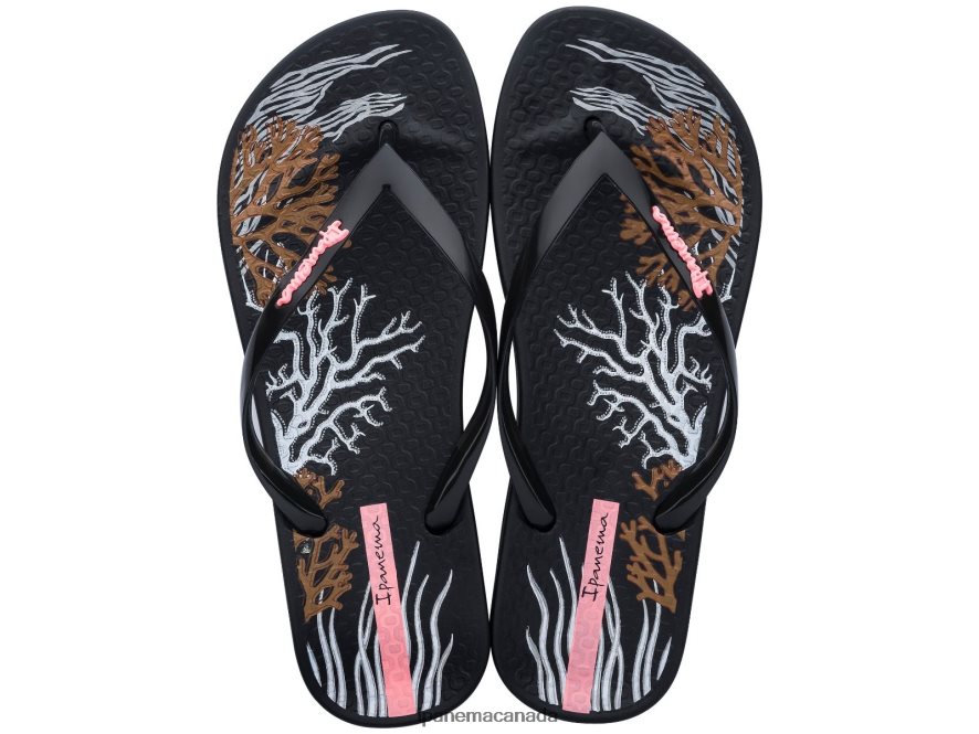 Women Anatomic Reef Ipanema Black Footwear JX0T4N150