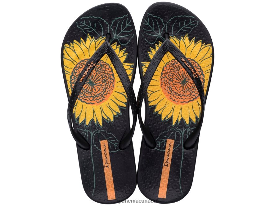 Women Anatomic Sunflower Ipanema Black Footwear JX0T4N172