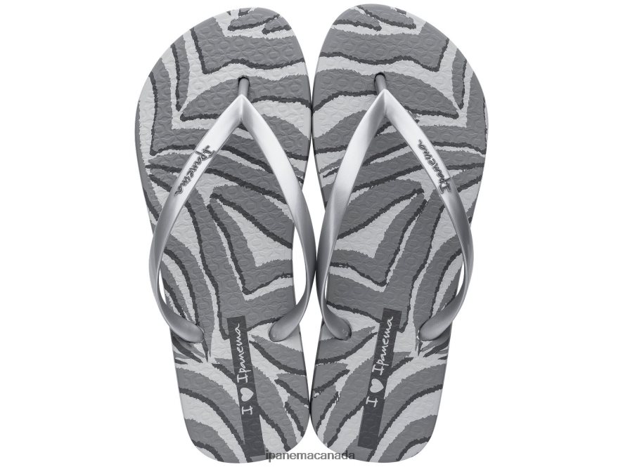 Women Animal Camo Print Ipanema Silver Footwear JX0T4N171