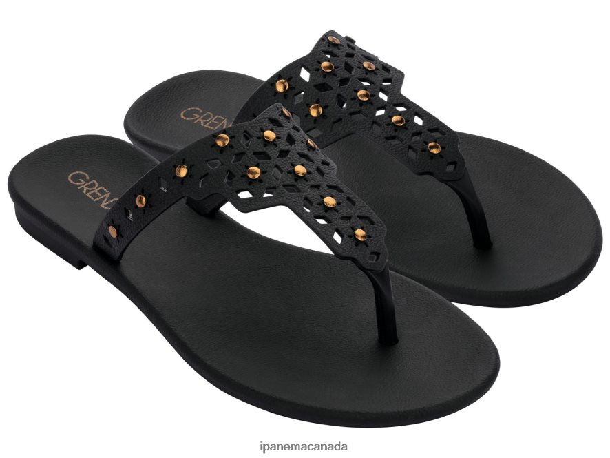 Women Boho Thong Ipanema Black Footwear JX0T4N138