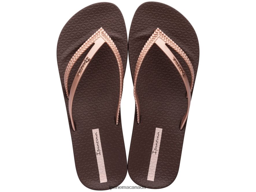 Women Bossa Soft Ipanema Rose Bronze Footwear JX0T4N9