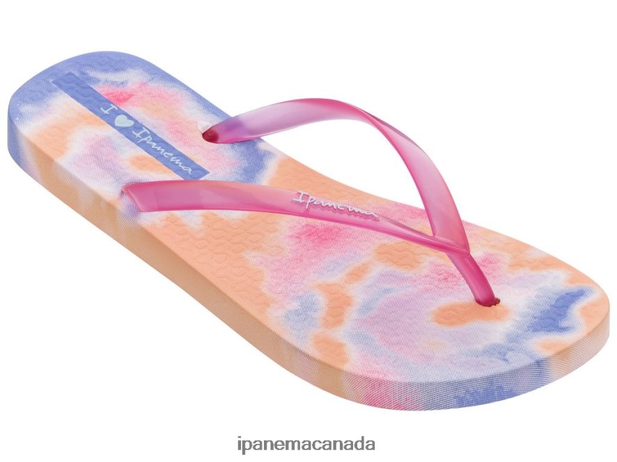 Women California Vibes Ipanema Pink Tie Dye Footwear JX0T4N99