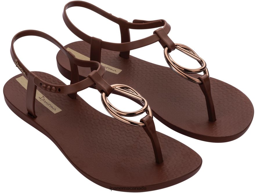 Women Charm Sandal Loop Ipanema Bronze Footwear JX0T4N46