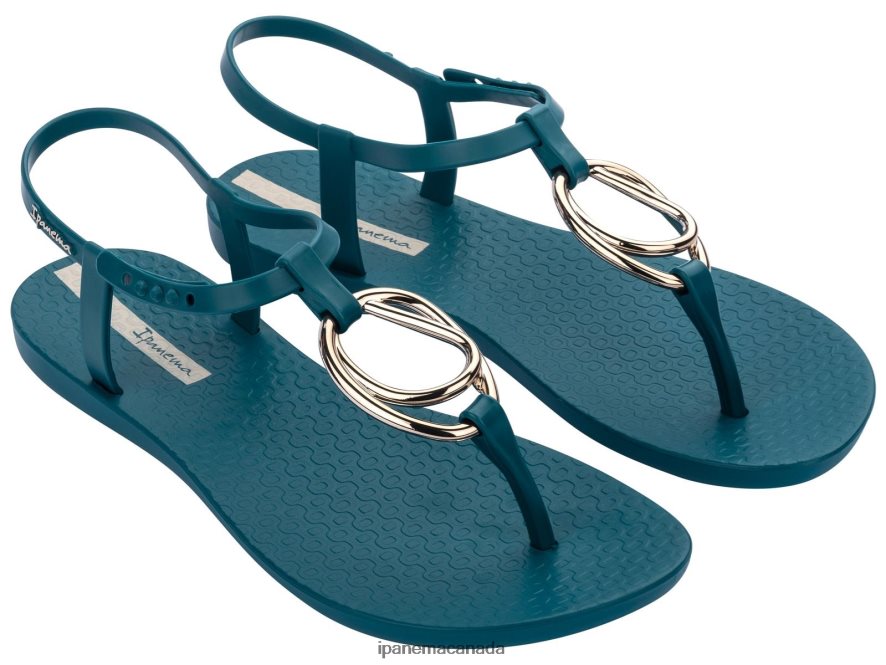 Women Charm Sandal Loop Ipanema Teal Footwear JX0T4N47