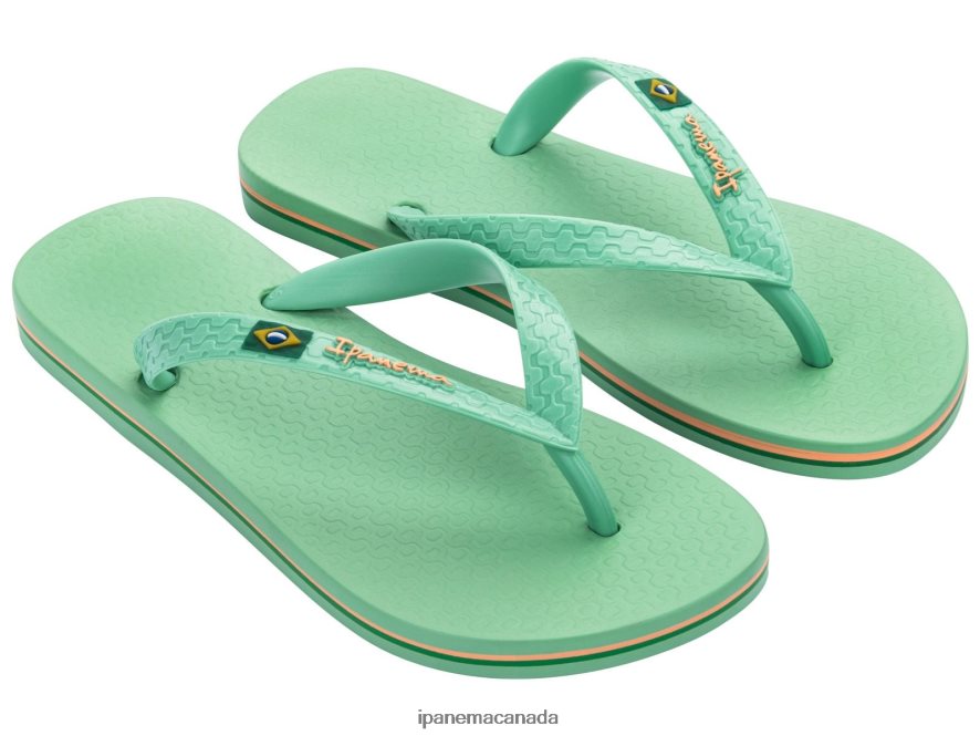 Women Classic Flag Brazil Ipanema Mint Footwear JX0T4N3