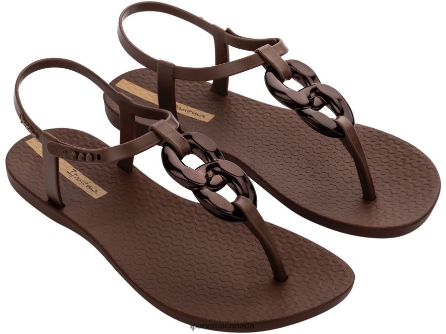 Women Connect Sandal Ipanema Bronze Footwear JX0T4N58