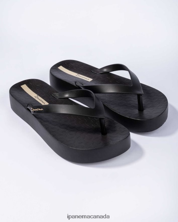 Women Flatform Ipanema Black Footwear JX0T4N273