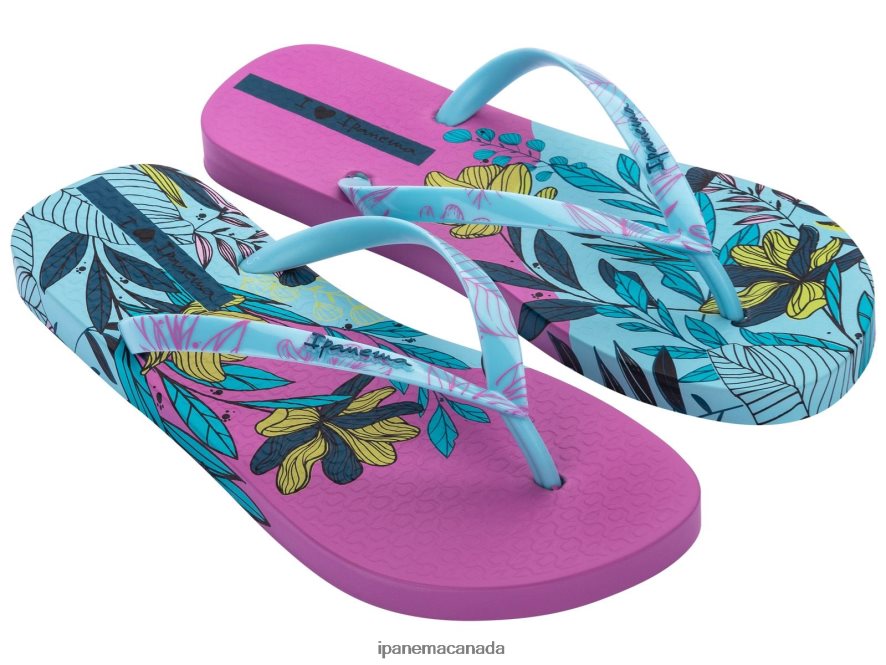 Women Flower Bomb Ipanema Aqua Footwear JX0T4N102
