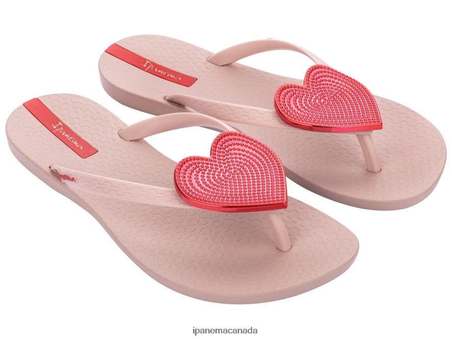 Women Maxi Heart Ipanema Red Blush Dot Footwear JX0T4N208