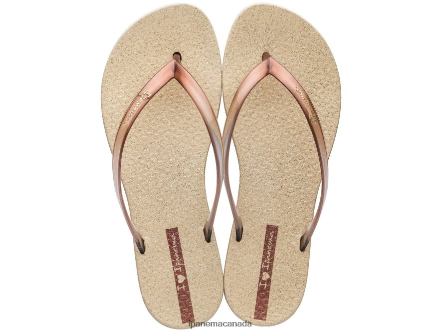 Women Seasons Ipanema Gold Footwear JX0T4N267