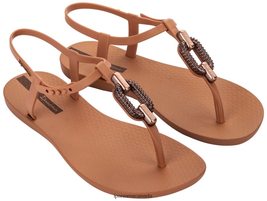Women Sparkle Sandal Ipanema Tan Bronze Footwear JX0T4N55